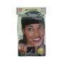 Beauty Town Luxury Satin Dome Cap Unisex Preto