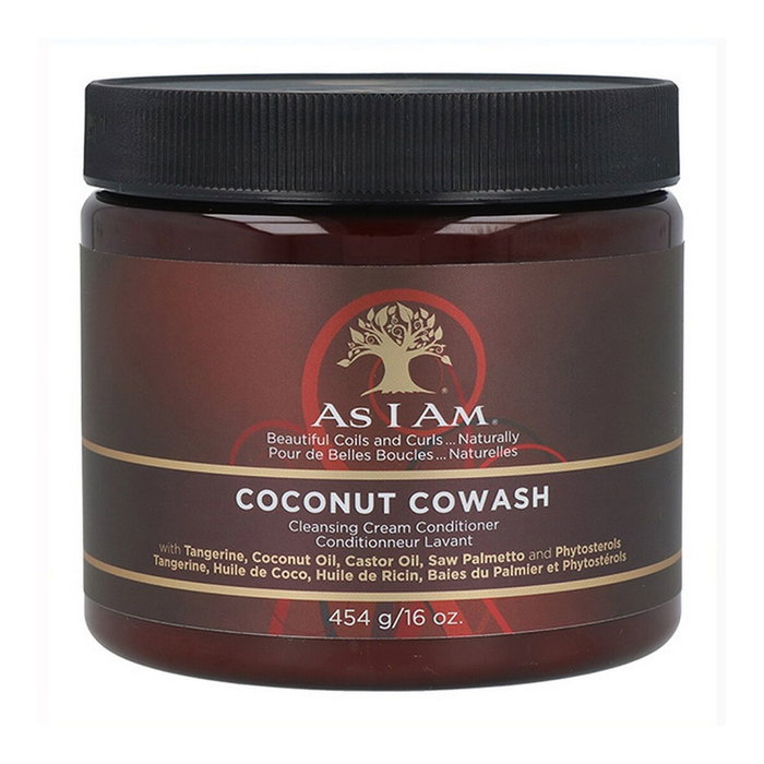 As I Am Coconut Cowash Acondicionador Limpiador 454g