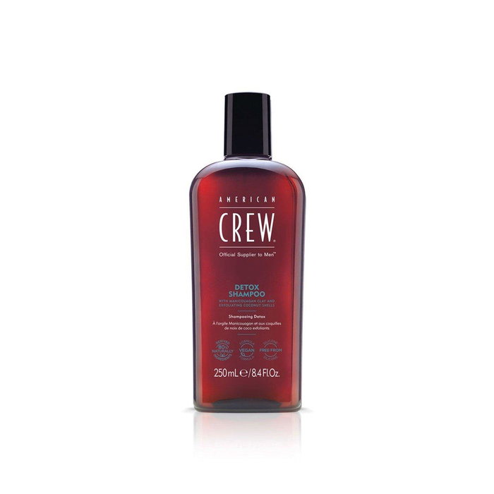 American Crew Champú Detox Clarificante Limpieza Profunda 250 ml American Crew Champú Detox Clarificante Limpieza Profunda 250 ml