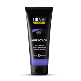 Nirvel Nutre Color Blond Zafiro Mascarilla Matizadora Tono Frío Zafiro para Cabellos Rubio 200 ml