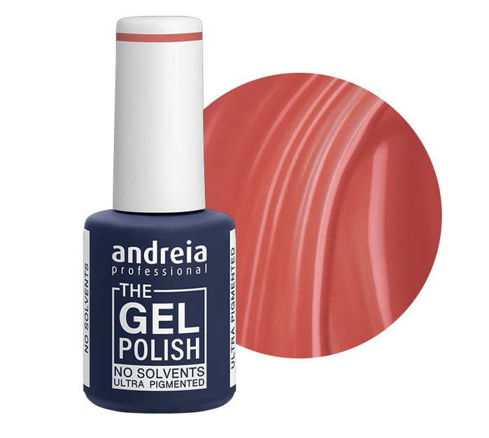 Andreia The Gel Polish Esmalte Semipermanente G18 Color Salmón