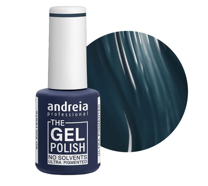 Andreia The Gel Polish Esmalte Semipermanente G31 Azul Vaquero