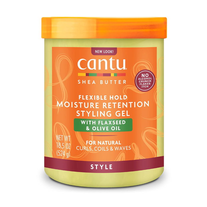Cantu Gel de Peinado con Semillas de Lino y Aceite de Oliva 524g
