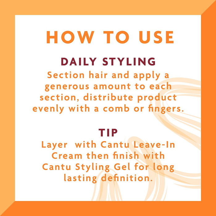 Cantu Gel de Peinado con Semillas de Lino y Aceite de Oliva 524g