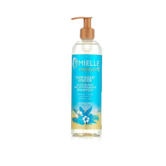 Mielle Moisture RX Hawaiian Ginger Champú Hidratante Anti-Roturas 355 ml Mielle Moisture RX Hawaiian Ginger Champú Hidratante Anti-Roturas 355 ml