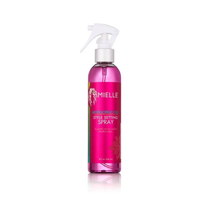 Mielle Aceite de Mongongo Spray Fijador para Peinados 240ml con Protección contra Calor y Patrón de Rizo Mielle Aceite de Mongongo Spray Fijador para Peinados 240ml con Protección contra Calor y Patrón de Rizo