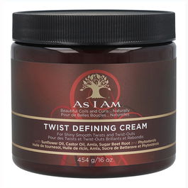 As I Am Twist Defining Crema Definidora 454G/16Oz para Cabello Tipo 3 y 4 Vegana
