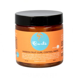 Curls Curl Control Paste 120 ml Pomada de brillo esculpidora que suaviza y desliza los bordes rebeldes