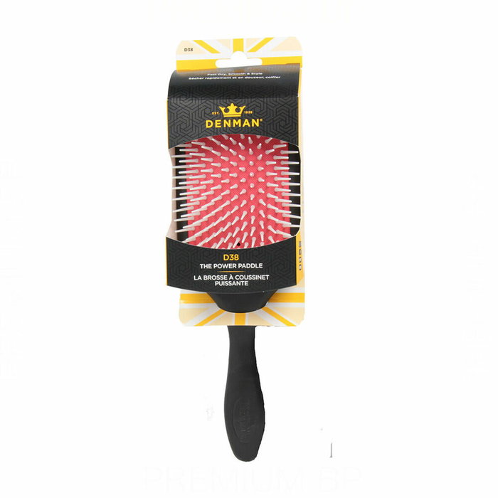Denman D38 Power Paddle Cepillo Negro Denman D38 Power Paddle Cepillo Negro