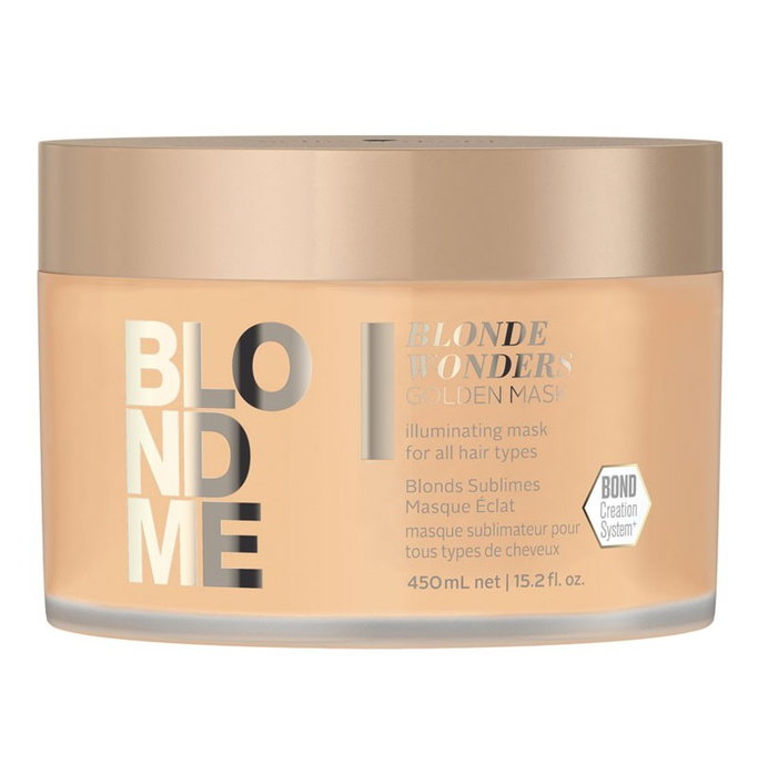 Schwarzkopf BlondMe All Blondes Wonders Golden Mask 450ml Schwarzkopf BlondMe All Blondes Wonders Golden Mask 450ml