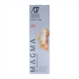 Wella Magma Color /07+ 120G (2/0 - 5/0) Aclara y matiza en un solo paso para cabellos naturales y coloreados