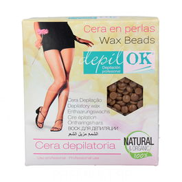 Depil Ok Cera En Perlas Choco Gold 1000 gr Cera depilatoria natural y orgánica