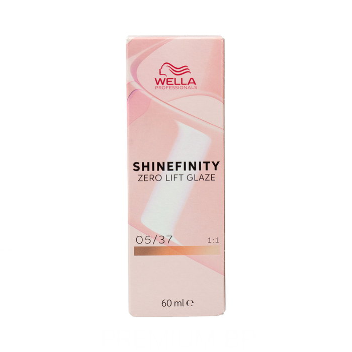 Wella Shinefinity 05/37 Tinte Semipermanente 60 ml con Efecto Esmaltado de Brillo Duradero Wella Shinefinity 05/37 Tinte Semipermanente 60 ml con Efecto Esmaltado de Brillo Duradero
