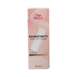 Wella Shinefinity 09/07 Color Glaze 60 ml - Efecto esmaltado brillo duradero sin alterar la base del cabello