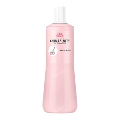 Wella Professionals Shinefinity Activador 2% Brush & Bowl 1000 ml Wella Professionals Shinefinity Activador 2% Brush & Bowl 1000 ml