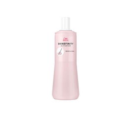 Wella Shinefinity Activador 2% Brush & Bowl 1000ml para Glazes de Cero Aclarado, Control de pH, Brillo Duradero, Sin Amoniaco
