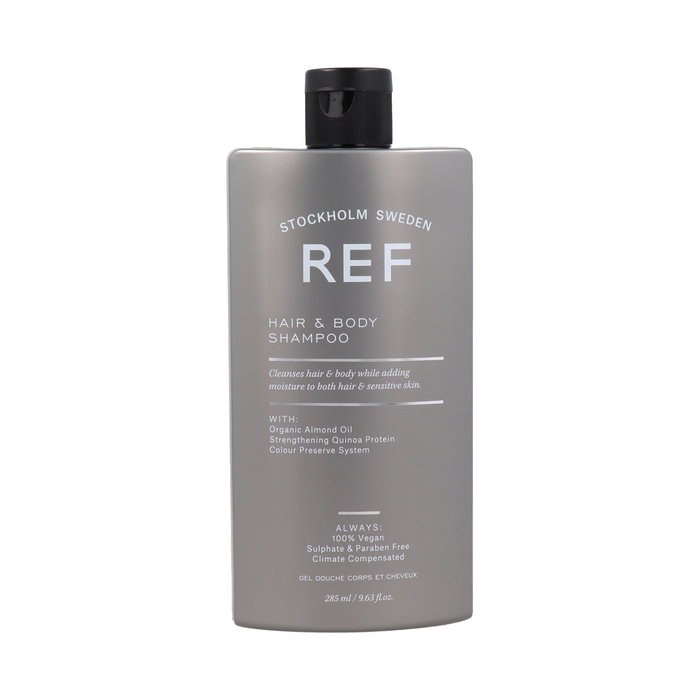 Ref Champú Hair Body para Cabello y Cuerpo 285 ml con Proteína de Quínoa Ref Champú Hair Body para Cabello y Cuerpo 285 ml con Proteína de Quínoa