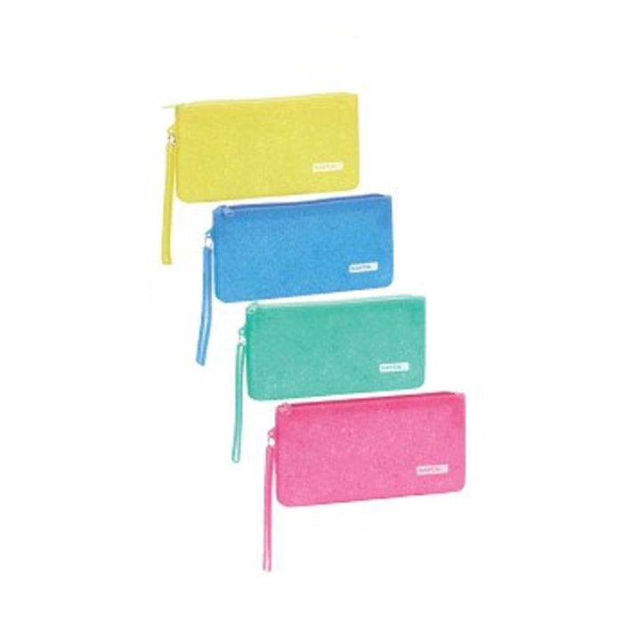 Safta Set de 12 Portatodo Planos Surtidos Glitter Silicone