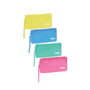 Safta Set de 12 Portatodo Planos Surtidos Glitter Silicone