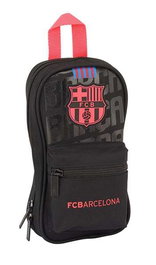 Plumier Mochila F.C. Barcelona Negro 12 x 23 x 5 cm