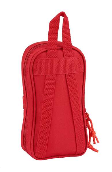 Plumier Mochila Real Madrid C.F. Rojo 12 x 23 x 5 cm (33 Piezas)