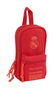 Plumier Mochila Real Madrid C.F. Rojo 12 x 23 x 5 cm (33 Piezas)