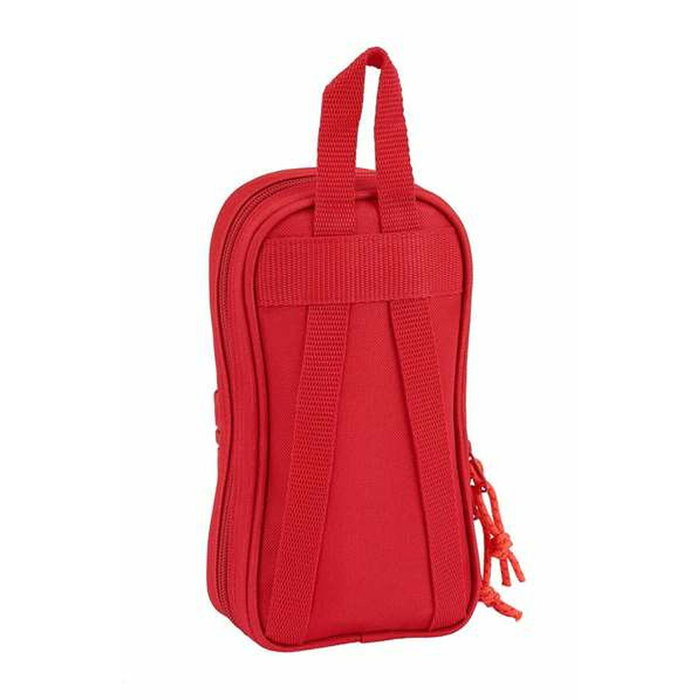 Safta Plumier Mochila con 4 Compartimentos Llenos Real Ma 12x23x5 Safta Plumier Mochila con 4 Compartimentos Llenos Real Ma 12x23x5