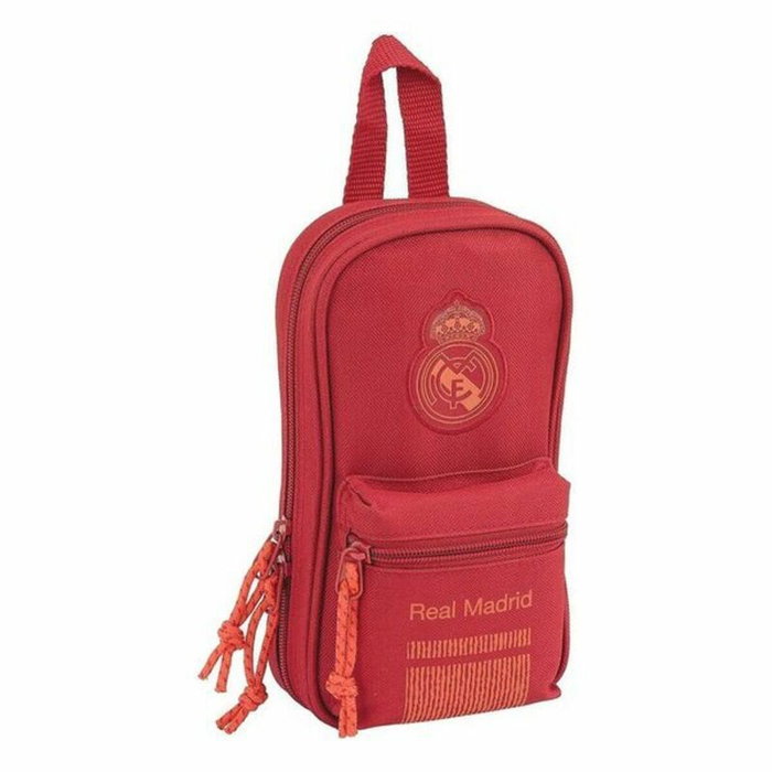 Safta Plumier Mochila con 4 Compartimentos Llenos Real Ma 12x23x5 Safta Plumier Mochila con 4 Compartimentos Llenos Real Ma 12x23x5