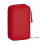 Safta Plumier Sporting de Gijón Doble Cremallera Rojo