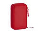 Safta Plumier Sporting de Gijón Doble Cremallera Rojo