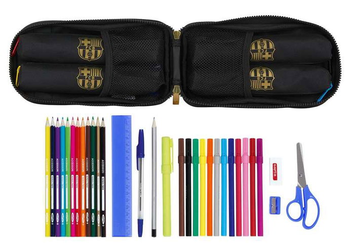 Safta Estuche Mochila F.C.Barcelona 2ª Equip. 20/21 con 4 Compartimentos