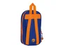 Safta Estuche Escolar Valencia Basket Club con 4 Portatodos Azul y Naranja