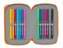 Safta Plumier Valencia Basket Club Doble Cremallera 28 Pcs Azul y Naranja