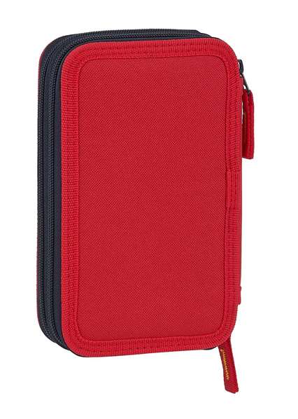 Plumier Doble RFEF M854 Rojo 12.5 x 19.5 x 4 cm (28 piezas)