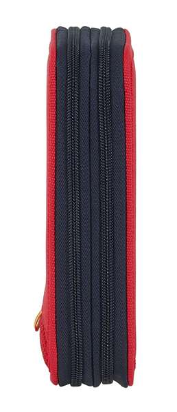 Plumier Doble RFEF M854 Rojo 12.5 x 19.5 x 4 cm (28 piezas)