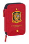 Plumier Doble RFEF M854 Rojo 12.5 x 19.5 x 4 cm (28 piezas)