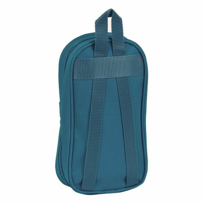 Safta Plumier Blackfit8 Egeo con 4 Portatodos Vacíos Azul