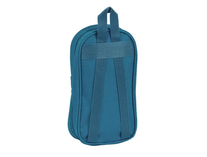 Safta Plumier Blackfit8 Egeo con 4 Portatodos Vacíos Azul