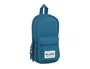 Safta Plumier Blackfit8 Egeo con 4 Portatodos Vacíos Azul