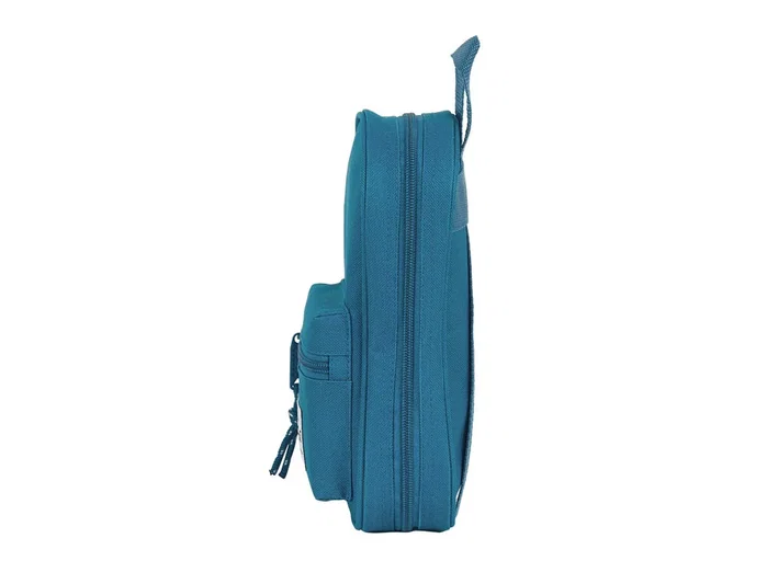 Safta Plumier Blackfit8 Egeo con 4 Portatodos Vacíos Azul