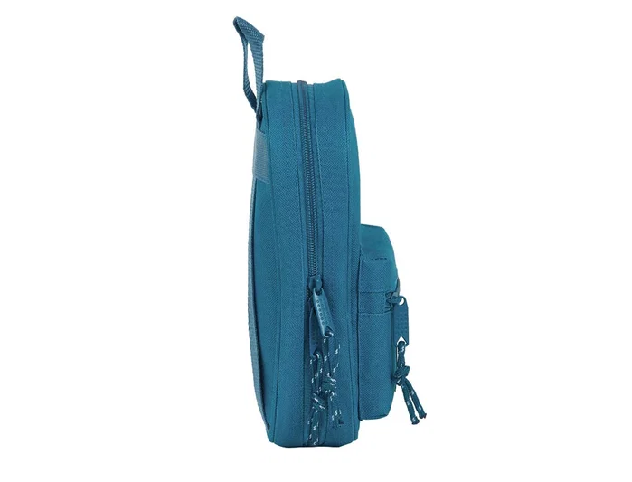 Safta Plumier Blackfit8 Egeo con 4 Portatodos Vacíos Azul
