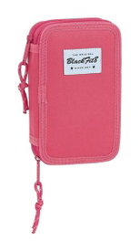 Safta Plumier Blackfit8 Fresa con Doble Cremallera