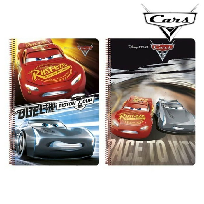 Safta Cuaderno Espiral Cars 3 Folio 80 H Tapas Duras Safta Cuaderno Espiral Cars 3 Folio 80 H Tapas Duras