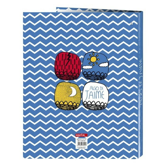 Safta Carpeta Folio Algo de Jaime 4 Anillas Mixtas 26.5x33x4cm Safta Carpeta Folio Algo de Jaime 4 Anillas Mixtas 26.5x33x4cm