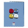 Safta Carpeta Folio Algo de Jaime 4 Anillas Mixtas 26.5x33x4cm