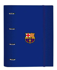 Carpeta de anillas F.C. Barcelona 512029666 Granate Azul marino (27 x 32 x 3.5 cm)