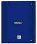Carpeta de anillas F.C. Barcelona 512029666 Granate Azul marino (27 x 32 x 3.5 cm)