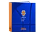 Safta Carpeta Valencia Basket Club 4 Anillas Folio Azul y Naranja
