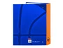 Safta Carpeta Valencia Basket Club 4 Anillas Folio Azul y Naranja