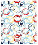 Carpeta de anillas Smiley 512090666 Multicolor (27 x 32 x 3.5 cm)